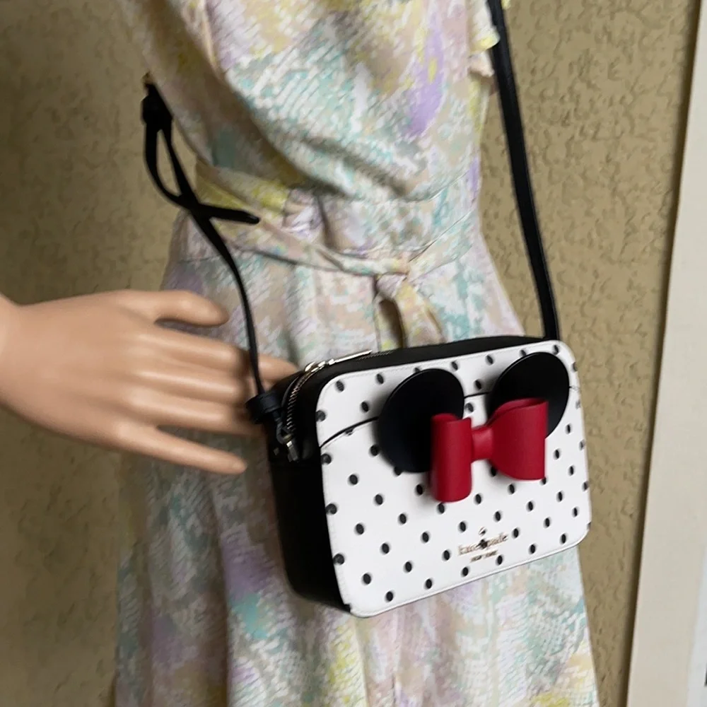 disney x kate spade new york other minnie mouse camera bag - Picture 6 of 16